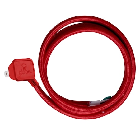 Pendant Cord Red 15'